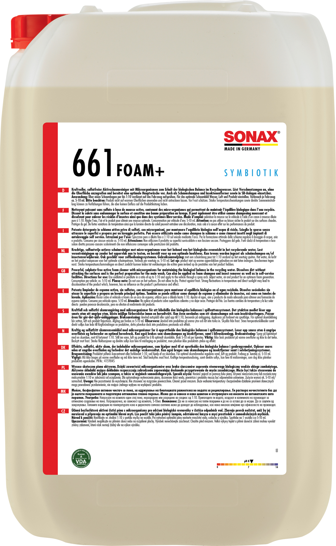 AktivSchaum + SYMBIOTIK SONAX AktivSchaum + SYMBIOTIK SONAX