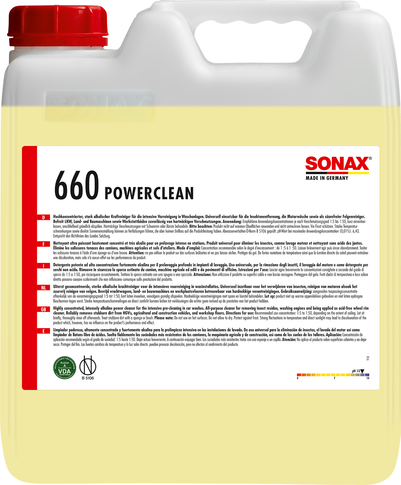 PowerClean Konzentrat SONAX PowerClean Konzentrat SONAX