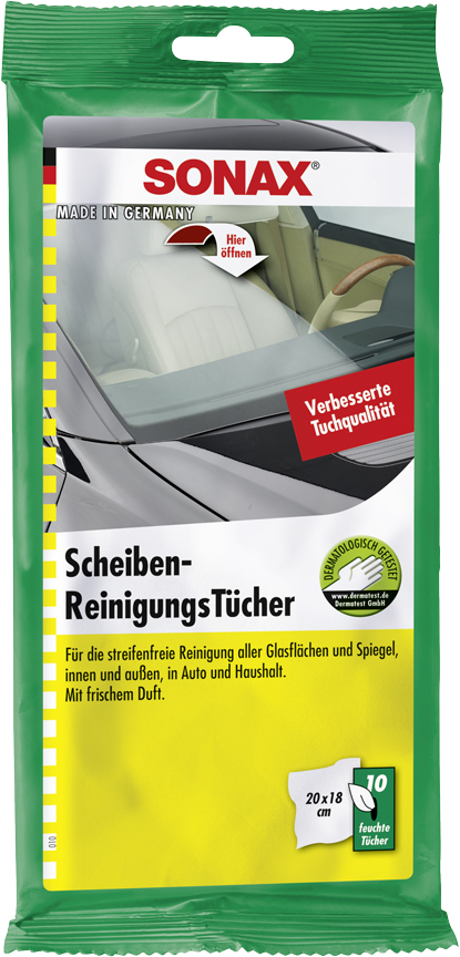 KunststoffPflegeTücher SONAX