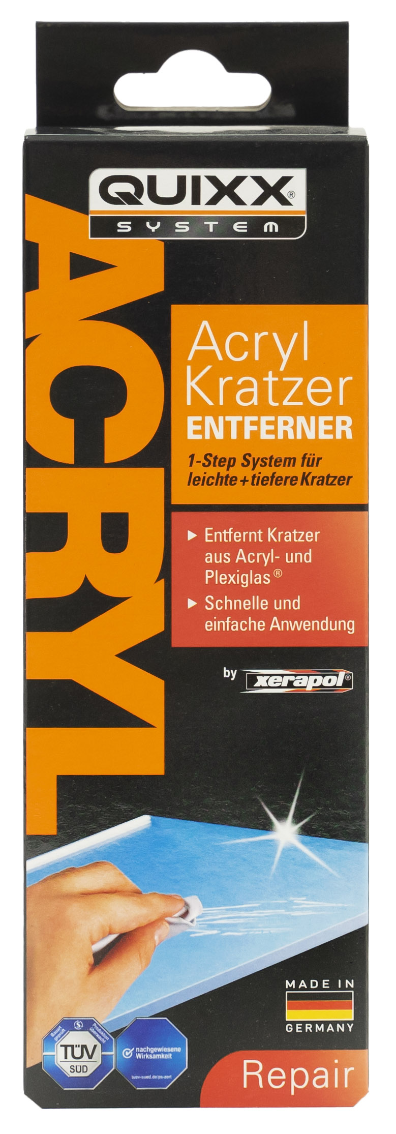 Acryl-Kratzer-Entferner-Set QUIXX Acryl-Kratzer-Entferner-Set QUIXX