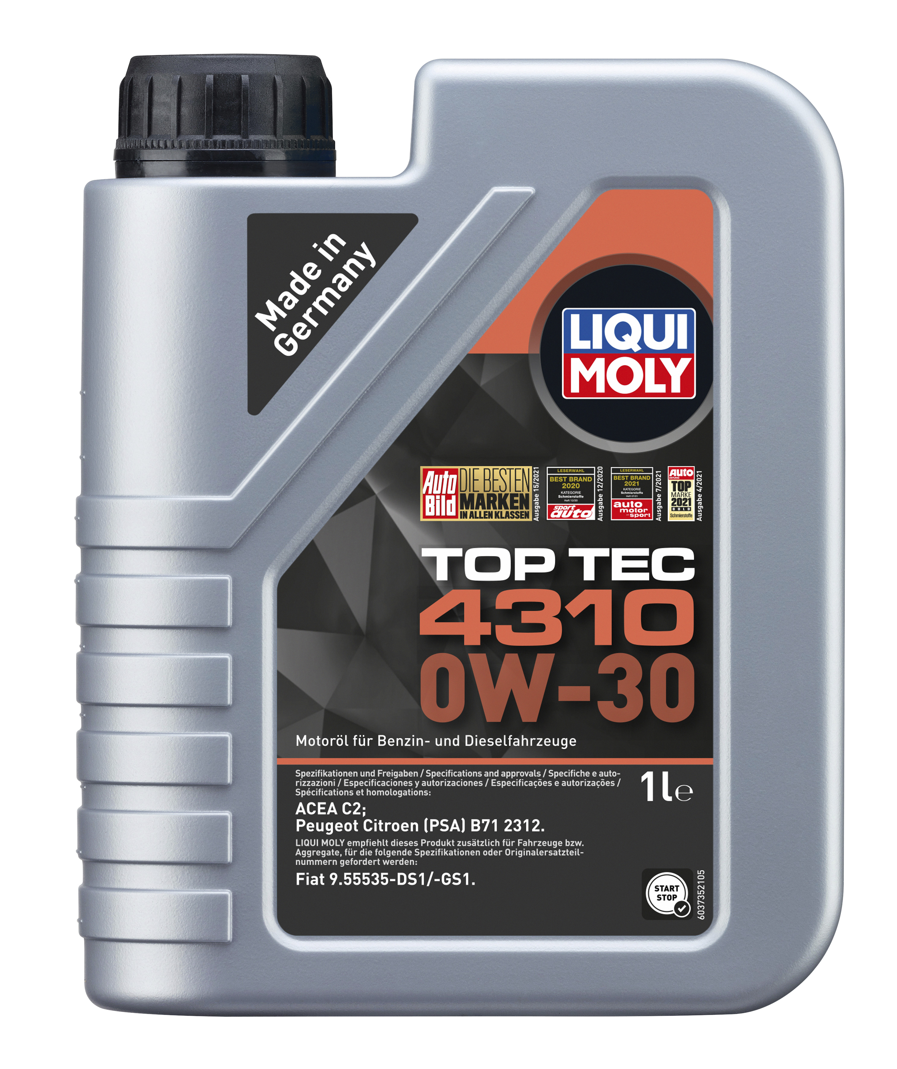 LM Motorenöl Top Tec 4310 0W-30
