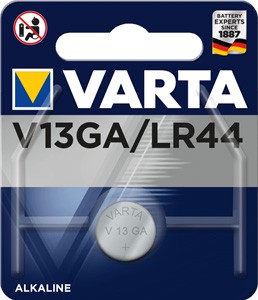 Knopfzelle V13GA / LR44 VARTA