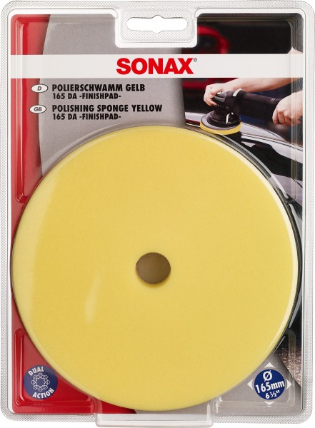 PolierSchwamm gelb SONAX