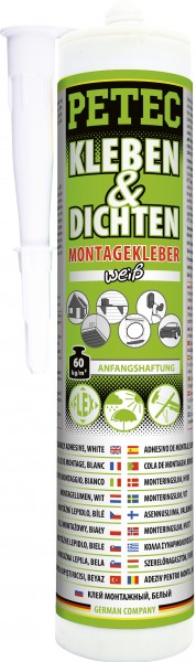 Kleben &amp; Dichten Montagekleber Petec