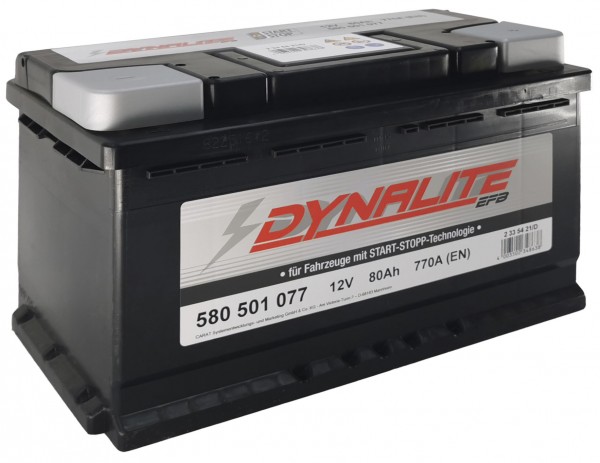 Batterie Dynalite EFB 80