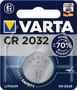Knopfzelle CR 2032 VARTA