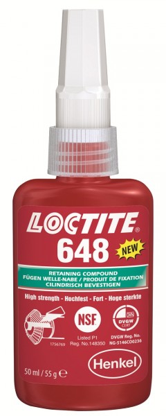 Fügeklebstoff Loctite 648