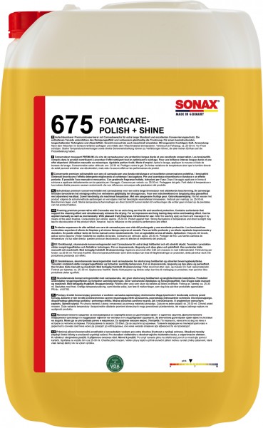 FoamCare Polish&amp;Shine SONAX