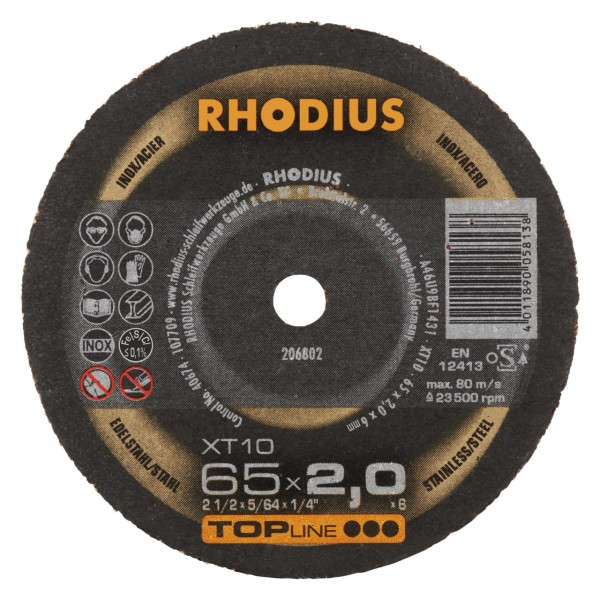 Trennscheibe XT10 mini Rhodius