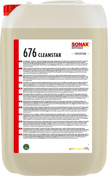 Cleanstar Evolution SONAX