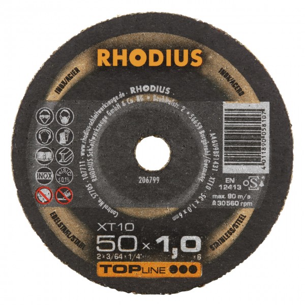 Trennscheibe XT10 mini Rhodius