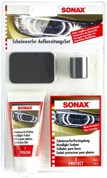 ScheinwerferAufbereitungsSet SONAX