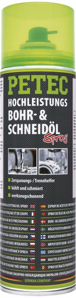 Bohr- &amp; Schneidöl-Spray Petec