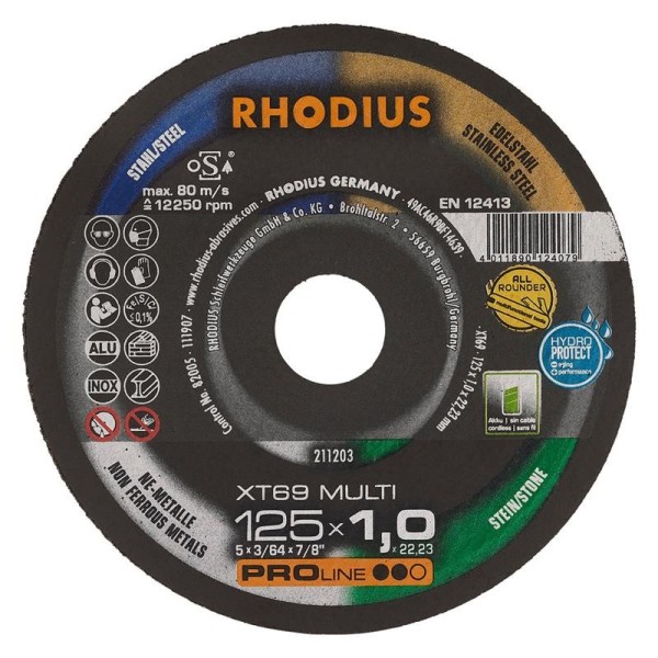 Trennscheibe XT69 multi Rhodius