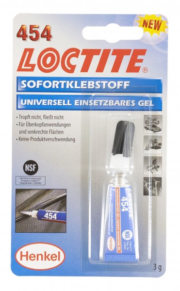 Sofortklebstoff Loctite 454
