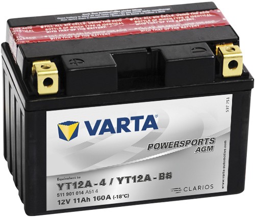Motorradbatterie VARTA